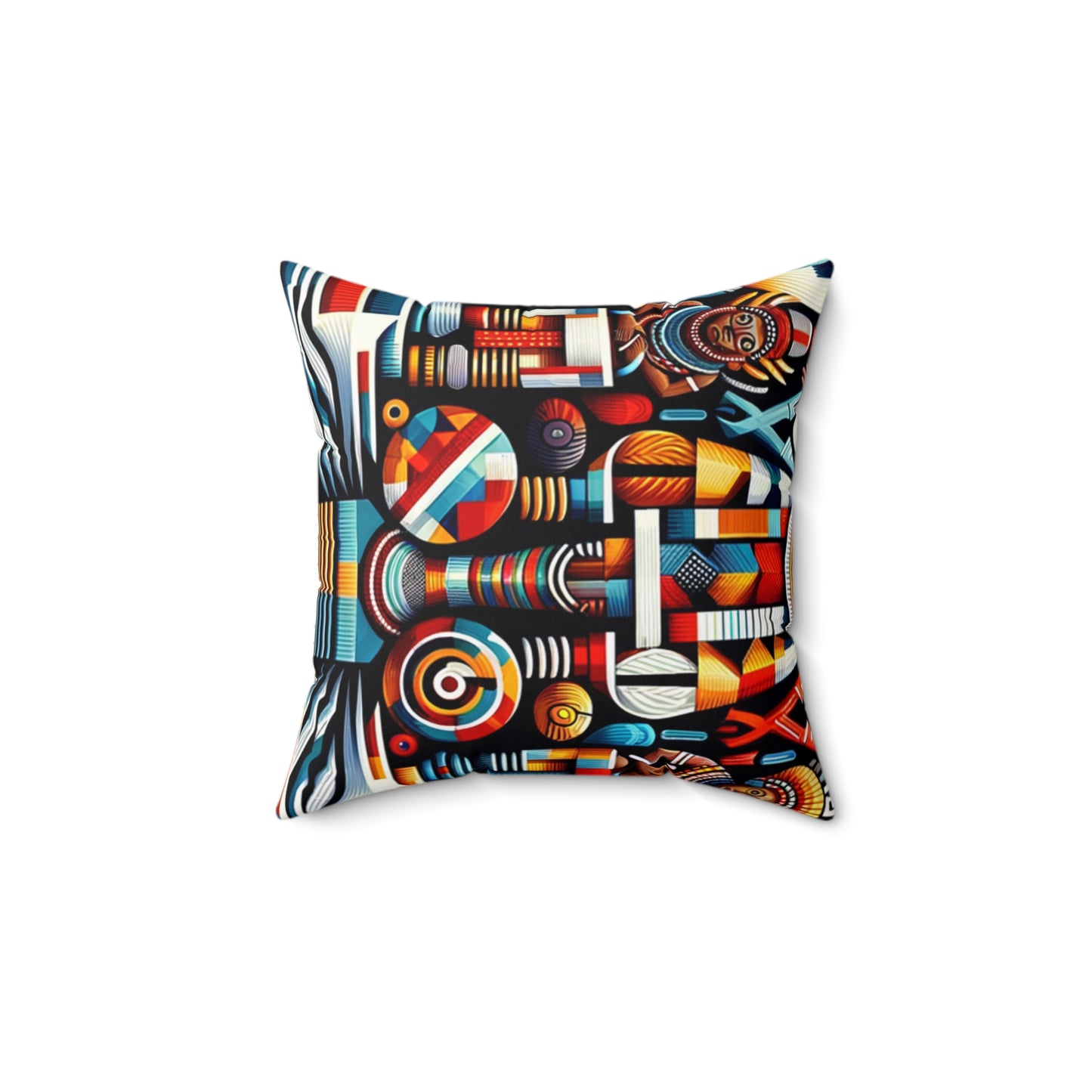 Spun Polyester Square Pillow