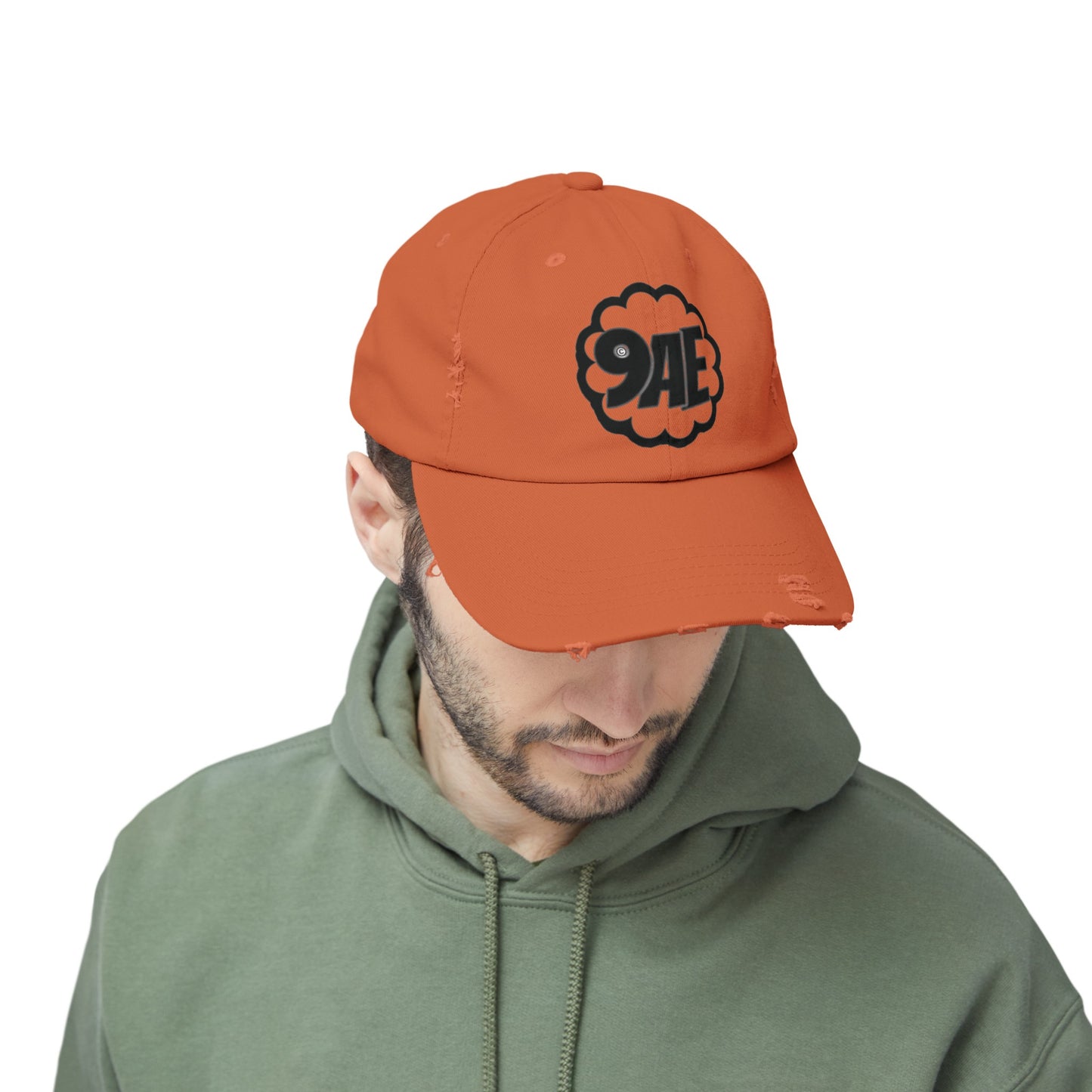 Brand Distressed Cap