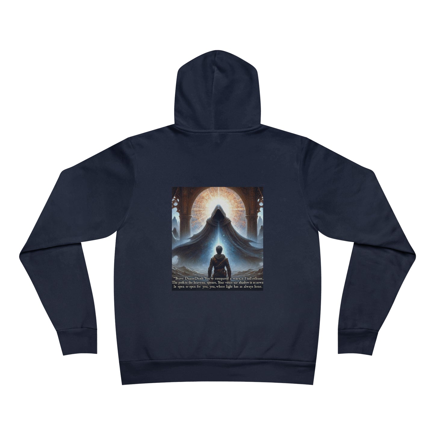 Gemini Moon Fleece Pullover Hoodie