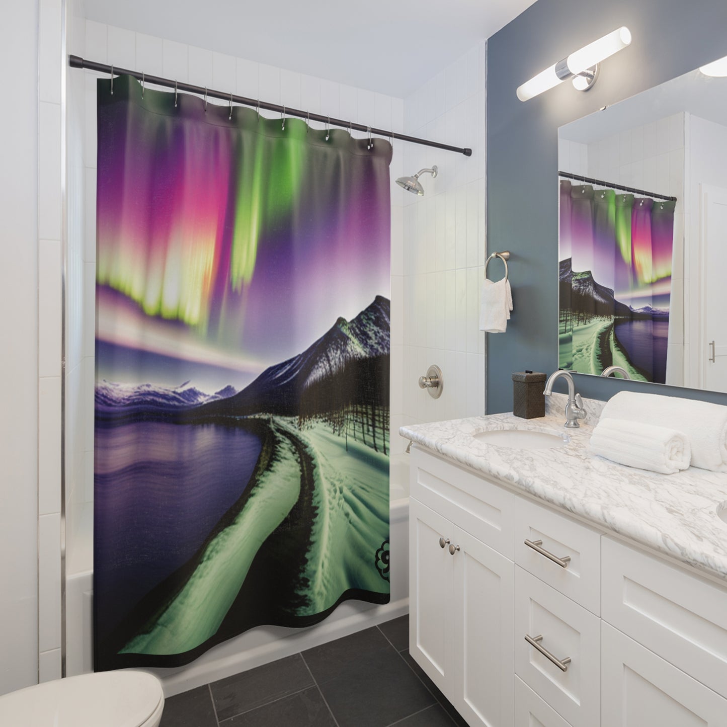 Northern Lights 9AE Shower Curtains