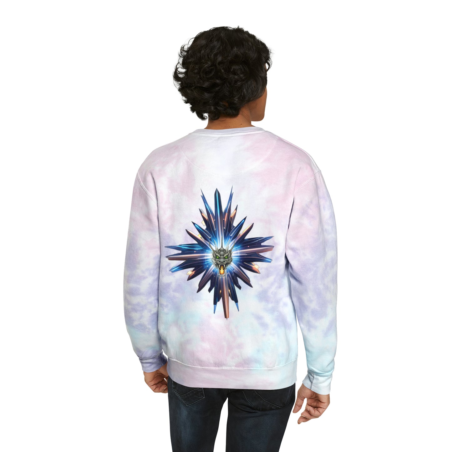 The Dragon.   -Unisex Tie-Dye Sweatshirt