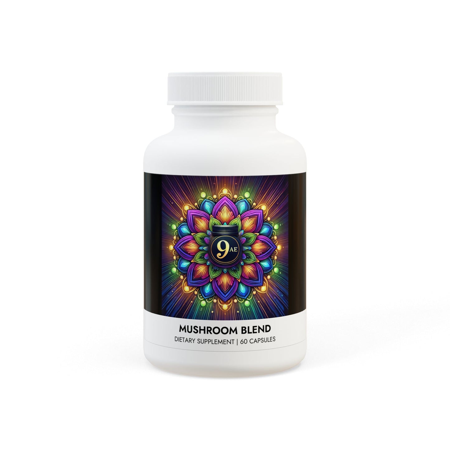 9AE Mushroom Blend Supplement (60 Capsules)