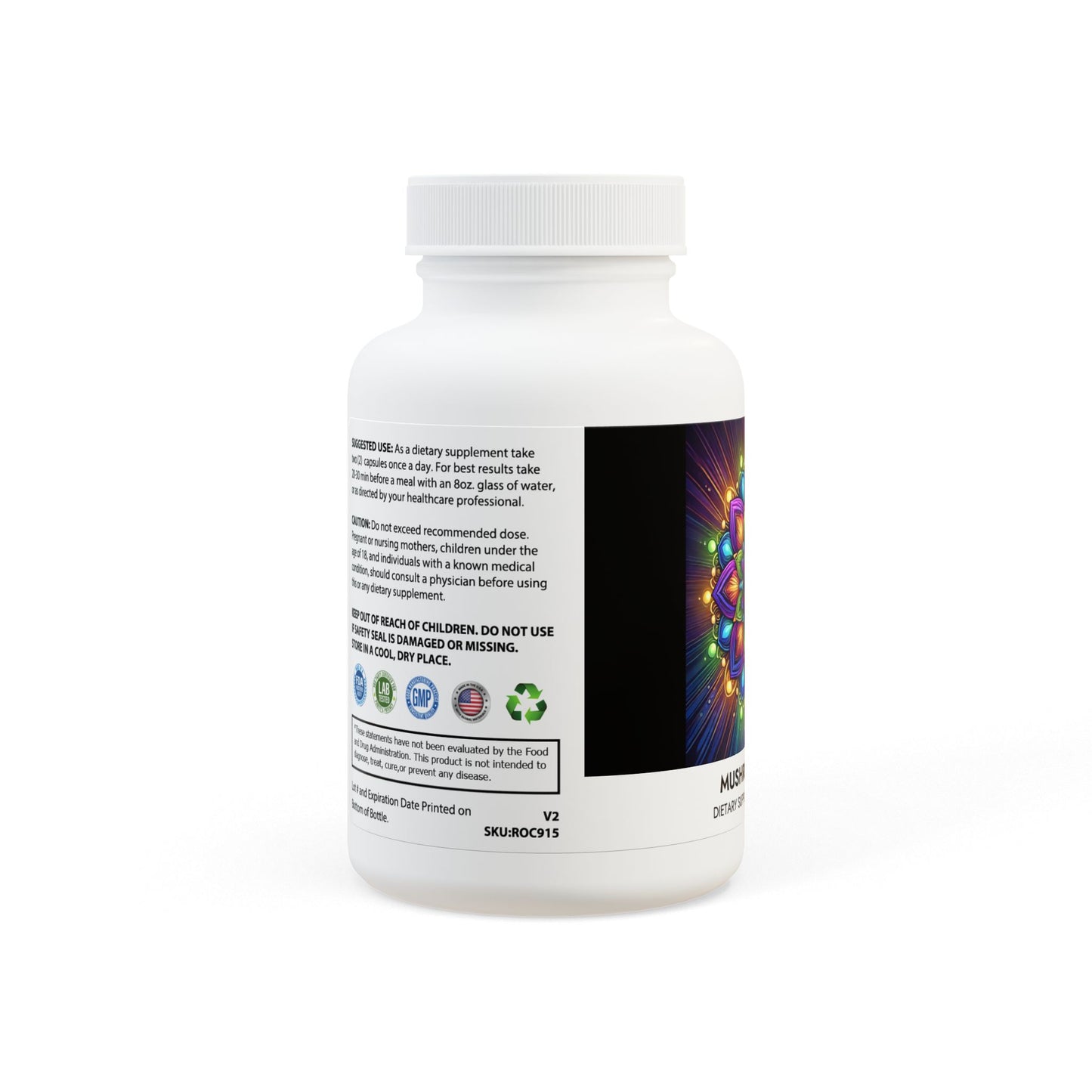 9AE Mushroom Blend Supplement (60 Capsules)